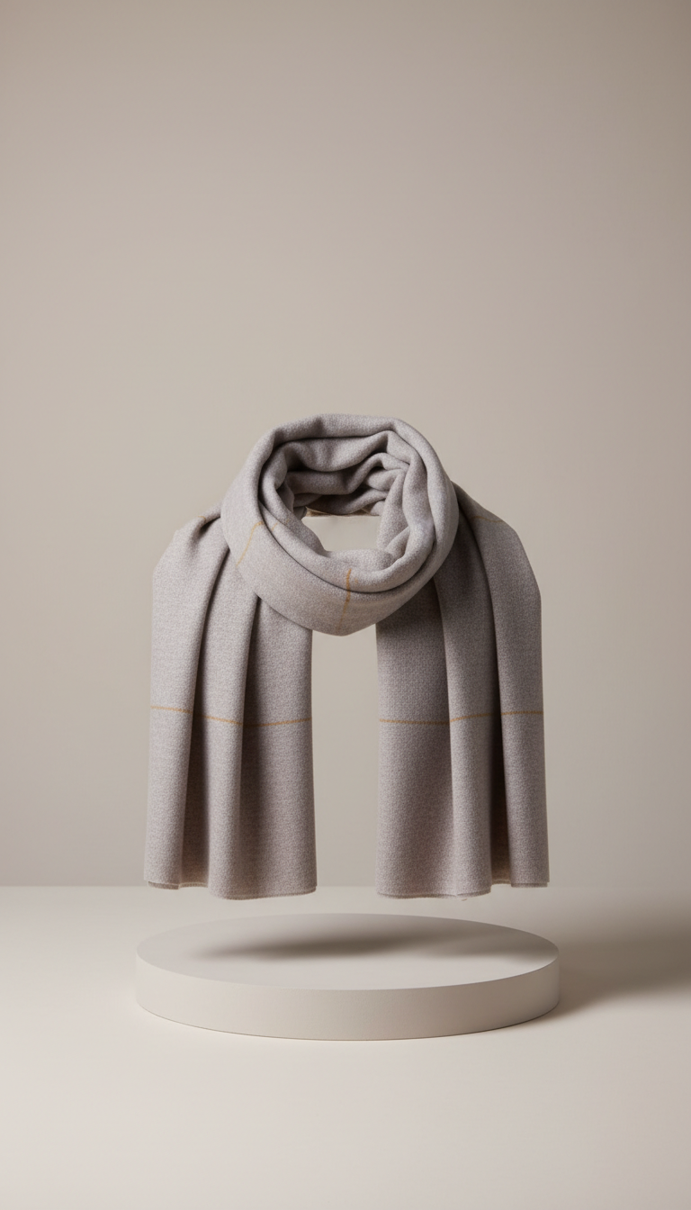 Soft Stone Cashmere Scarf